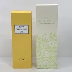 P1476 DHC ディーエイチシー ディープ クレンジング オイル 200ml・オリーブ ボディスクラブ 200ｇ 計2点セット