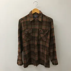 【現状渡し品】PENDLETON ペンドルトン 70’s WOOL BOARD SHIRT VINTAGE 70年代 ウール ボードシャツ 長袖 トップス ヴィンテージ 【145-250604-kk-20-fuz】
