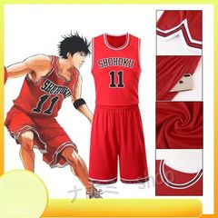 美品】SLAM DUNK スラムダンク 湘北ユニフォーム 流川 11番 バスケ