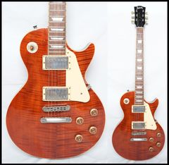 ギター レスポールタイプ Edwards レスポールスタンダードタイプ　ギター　ハニーバースト ★メルカリ市セール★ ハニーバースト メルカリ - おまけあり ギター