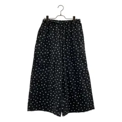 COMME des GARCONS COMME des GARCONS / コムコム | 2014SS | コットン ドット ワイド イージーパンツ | S | ブラック | レディース
