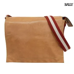 良品 バリー BALLY トレインスポッティング レザー クロスボディ ショルダーバッグ 肩掛け メンズ