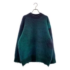 stein / シュタイン | OVERSIZED GRADATION MOHAIR LS オーバーサイズ モヘヤ ニット | S | グリーン系 | メンズ