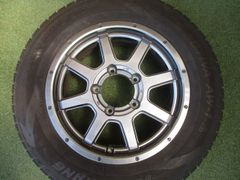 中古】 送料込み トヨタ純正 プリウス 195/65R15 スタッドレスタイヤ4 