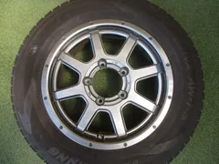 【中古】　送料込み　MID　175/80R16　スタッドレスタイヤ４本SET　ジムニー　AZオフロードのサムネイル