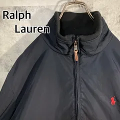 POLO by Ralph Lauren ポロ バイ ラルフローレン ジップジャケット ポリエステル ネイビー L ブルゾン スウィングトップ