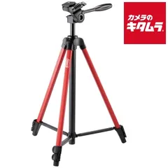 【新品】ベルボン CV-3 三脚 コールマン社コラボモデル レッド