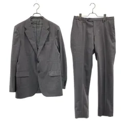 District UNITED ARROWS / ディストリクトユナイテッドアローズ | セットアップ / チェック 2B テーラードジャケット / スラックス | 48 | グレー | メンズ