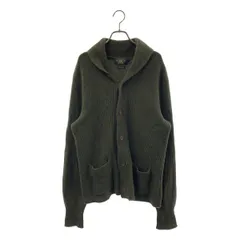 RRL / ダブルアールエル | カシミヤ ショールカラー カーディガン | L | カーキ | メンズ