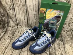 NIKE ナイキ 遊戯王 エアマッスル 95 QS YGO スニーカー 箱有 美品 24.5cm ネイビー II117404-400 鑑定済