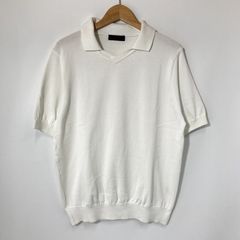 専用クロスクローゼット スキッパーニットポロシャツ 白 Lサイズ