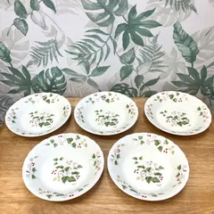 ZZ120 Fine China お皿 花柄 ５枚セット
