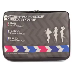 【中古】雑貨 高坂海美＆豊川風花＆横山奈緒 grid m＠rch festival プロデューサー専用ガジェットケース 「アイドルマスター ミリオンライブ!×ソフマップ POP UP SHOP」 対象商品購入特典