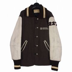 90s GENERAL RESEARCH 98 367 スタジャン M ネイビー - メルカリ
