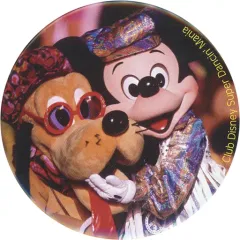 【中古】バッジ・ピンズ ミッキー＆プルート 「東京ディズニーリゾート アンコール!ザ・モーメンツ展 カンバッジ」のサムネイル