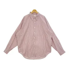 THE SHINZONE シンゾーン ダディシャツ ストライプ ブラウス DADDY SHIRTS STRIPE 23SMSBL05 レディース RS レッド トップス DL18537■のサムネイル