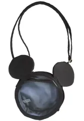 【中古】バッグ ミッキーマウス ショルダーバッグ ブラック 「ディズニー」 東京リゾート限定