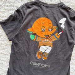 レア　CARROTS 　90s   Champion サトちゃん　コラボ　古着　M ブラック
