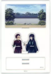 柱稽古編　ランダムみにジオラマアクリルスタンド　時透無一郎　竈門炭治郎 鬼滅の刃 柱稽古編 ランダムみにジオラマ アクリルスタンド 不死川実弥