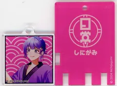 【中古】キーホルダー しにがみ(等身) トレーディング銭湯錠風キーホルダー 「日常組×極楽湯・RAKU SPA 湯屋日常組」