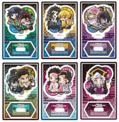 【中古】アクリルスタンド・アクリルパネル 全6種セット 「ぴた!でふぉめ 劇場版 鬼滅の刃 無限城編 弐 トレーディングアクリルスタンド」