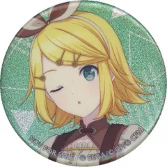 【中古】バッジ・ピンズ 鏡音リン グリッター缶バッジ 「プロジェクトセカイ カラフルステージ! feat. 初音ミク グリッター缶バッジ イベントイラストコレクション vol.13 A」 Colorful Palette StoreBOX購入特典