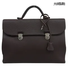 美品 大峡製鞄 ダークブラウン レザー ビジネスバッグ 大峽製鞄－冠式ビジネスバッグ B4／2気室【0973-3-BTL】 – Ohba＆Co