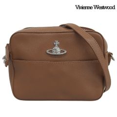 廃盤レア Vivienne Westwood ショルダーバッグ レザー ブラウン - メルカリ
