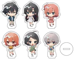 【中古】アクリルスタンド・アクリルパネル 全6種セット 「やはり俺の青春ラブコメはまちがっている。 アクリルぷちスタンド 02.ミニキャライラスト」