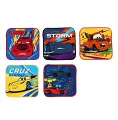 ミニタオル ピクサー５枚組 タオル ポケットサイズ ディズニー  カーズ