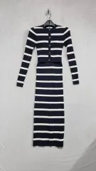 ザラ ストライプ セットアップ レディース 44 ㅡ0306