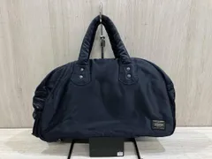 通年 PORTER ポーター ミニボストンバッグ HAED PORTER タンカー ギャランティカード付 ネイビー