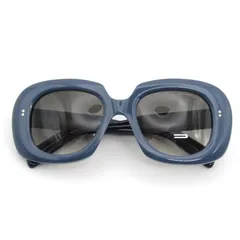美品 CUTLER AND GROSS カトラーアンドグロス サングラス CGSN 9383 イタリア製 スクエア 04 NAVY BLUE 54000653のサムネイル