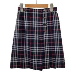 ♪♪Burberrys バーバリーズ レディース スカート SIZE L チェック ネイビー
