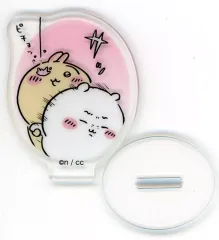 【中古】アクリルスタンド・アクリルパネル ちいかわ＆うさぎ 「ちいかわ なんか小さくてかわいいやつ アクリミニ アクリルスタンド3」
