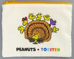 【中古】バッグ ウッドストック フラットポーチ 「PEANUTS(SNOOPY)」 特別展 鳥 限定