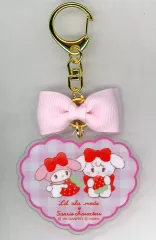 【中古】キーホルダー マイメロディ＆キャミー チャーム 「Lil ala mode×サンリオキャラクターズ 当りくじ」