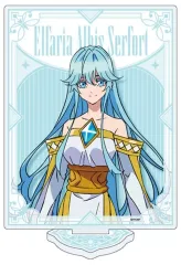 【中古】アクリルスタンド・アクリルパネル 02.エルファリア・アルヴィス・セルフォルト(公式イラスト) アクリルスタンド 「杖と剣のウィストリア」