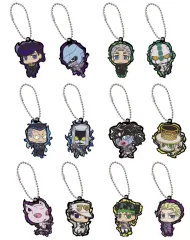 【中古】キーホルダー 全12種セット 「ジョジョの奇妙な冒険 ラバーマスコットコレクション03」