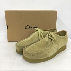 ☆未使用 クラークス ウィーバー スエードレザー モカシン シューズ 
