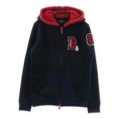 サイズ：S CALLAWAY キャロウェイ  ジップ キルティングパーカー フードボア  ネイビー系 [240001206068] ゴルフウェア レディース ストスト