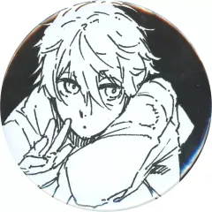 【中古】バッジ・ビンズ 凪誠士郎(モノクロ/コート) 「ブルーロック展 推しキャラバッジコレクション Vol.2 凪誠士郎」