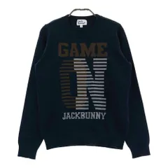 サイズ：1 JACK BUNNY ジャックバニー  長袖ニットセーター  ネイビー系 [240001649888] ゴルフウェア レディース ストスト