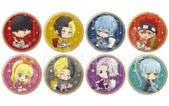 【中古】バッジ・ビンズ 全8種セット 「マッシュル-MASHLE- トレーディング缶バッジ(ミニキャラ) ナイトルーティンver.」