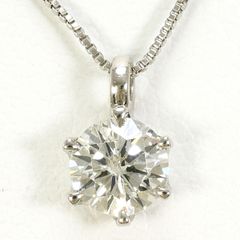 専用JE14☆高級 大粒ダイヤモンド0.77ct K18WG ペンダントヘッド