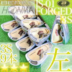 テ413星3S ホンマベレス IS-03 7本レフティアイアンセット金 左 - メルカリ