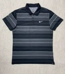 ナイキ ドライフィット ストライプ 半袖 ポロTシャツ