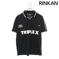 ゴッドセレクショントリプルエックス ×アンブロ UMBRO  GX-A25-UCS-01 ロゴプリントTシャツ メンズ L