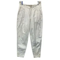 【中古】　i.s. ISSEY MIYAKE　スラックス　80s vintage　80年代　イージーパンツ　ボトムス　ジップフライ　無地　ツータック　裾ボタン　日本製　ドメスティック　古着　/1156のサムネイル
