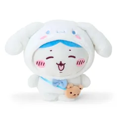 サンリオ(SANRIO) ちいかわ ぬいぐるみ（ハチワレ） シナモロール ポリエステル 対象年齢3才以上 826456 